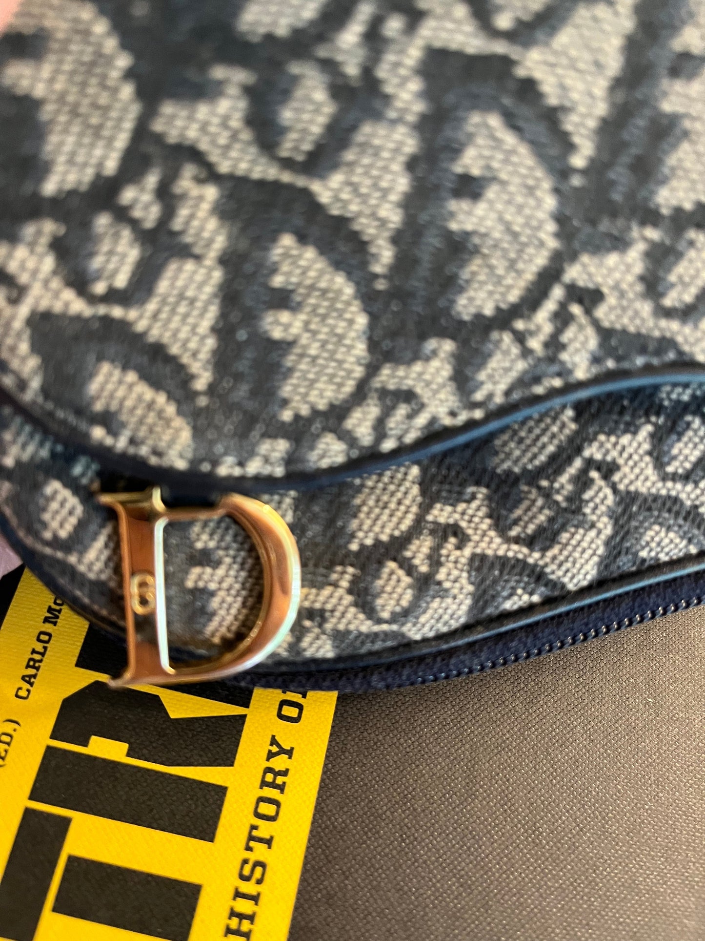 Christian Dior Vintage Trotter Saddle Pouch Custom one-of-a-kind Bum Bag/Crossbody/Fanny Pack