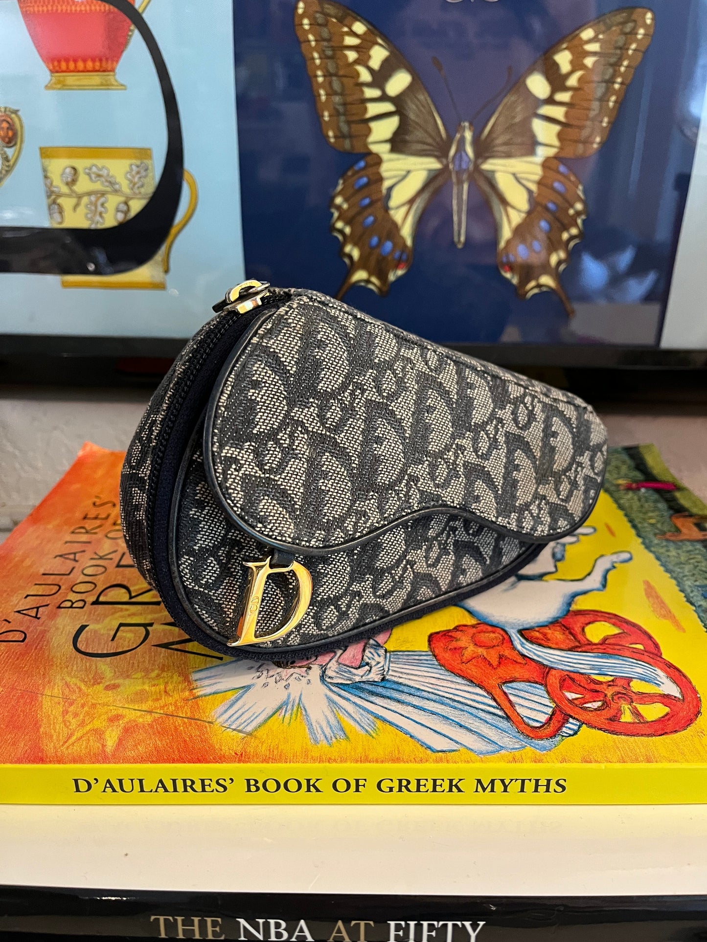 Christian Dior Vintage Trotter Saddle Pouch Custom one-of-a-kind Bum Bag/Crossbody/Fanny Pack
