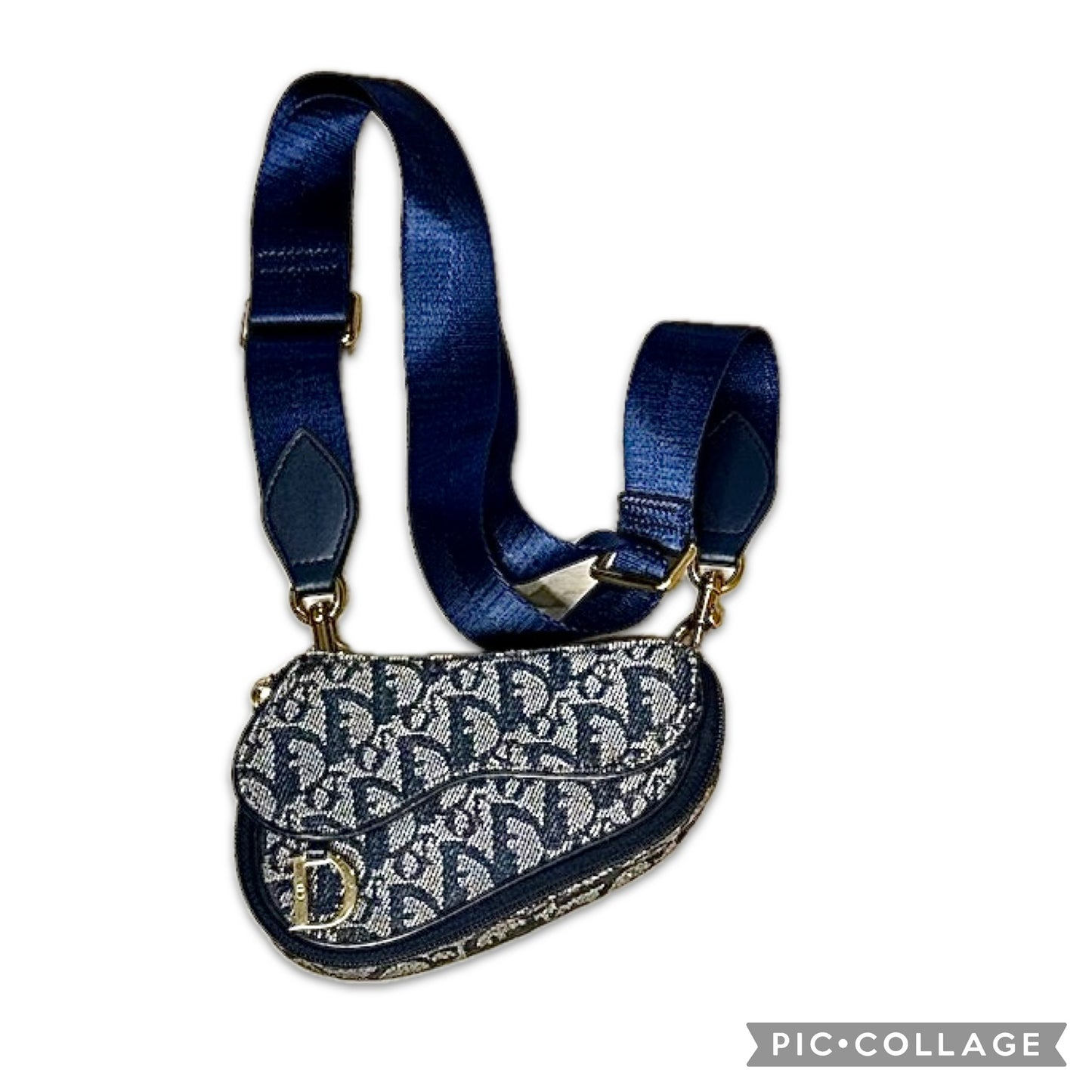 Christian Dior Vintage Trotter Saddle Pouch Custom one-of-a-kind Bum Bag/Crossbody/Fanny Pack