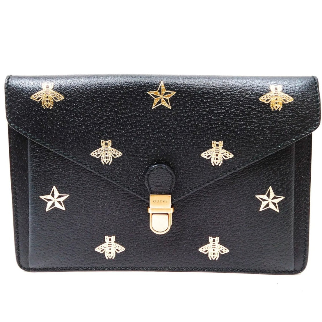 Gucci Bees and Stars Bum Bag Pouch Convertible Custom Crossbody Fanny Pack Clutch