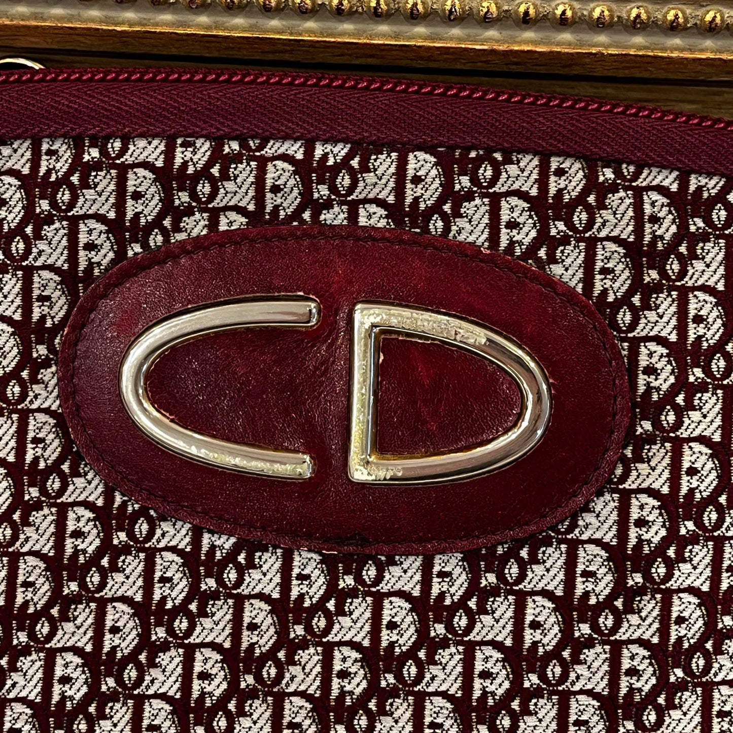 Christian Dior Pouch - Trotter Diorissimo Canvas Custom Converted to Wear Multiple Ways