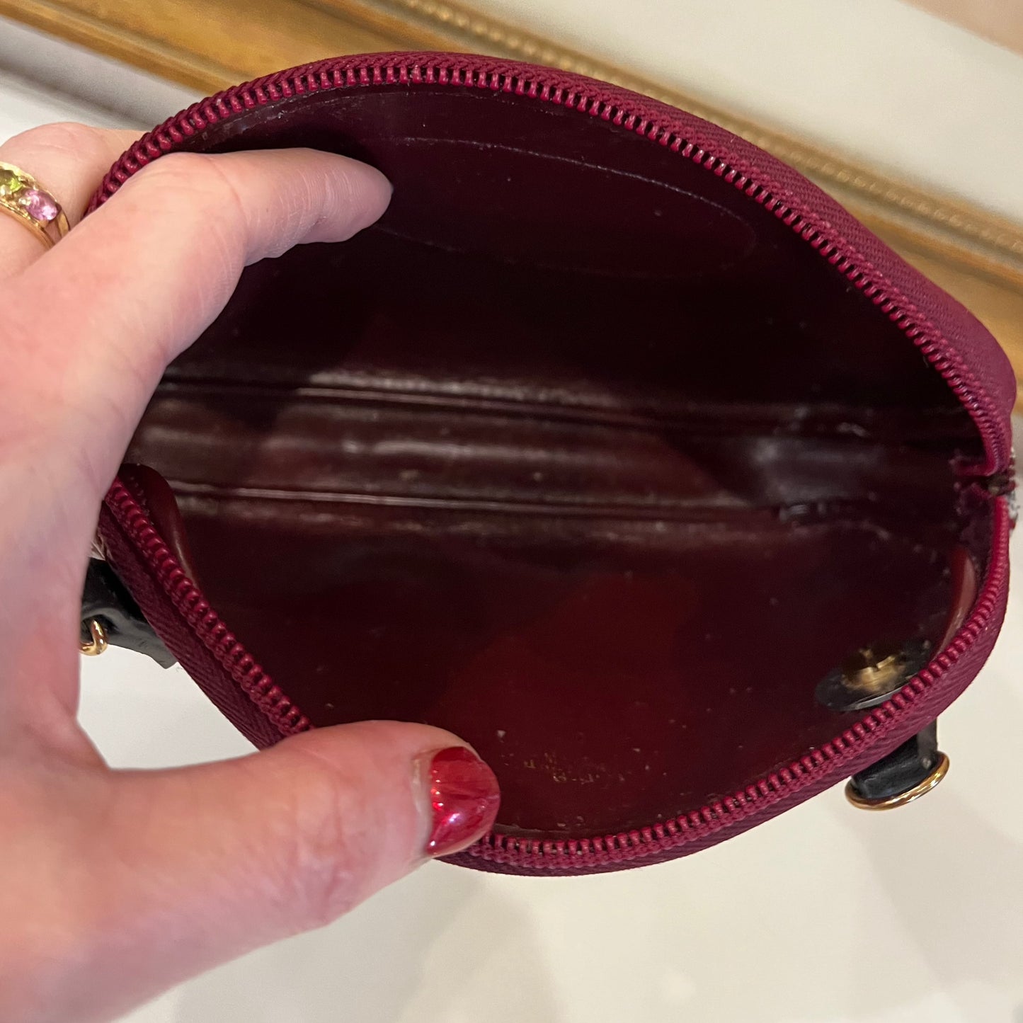 Christian Dior Pouch - Trotter Diorissimo Canvas Custom Converted to Wear Multiple Ways