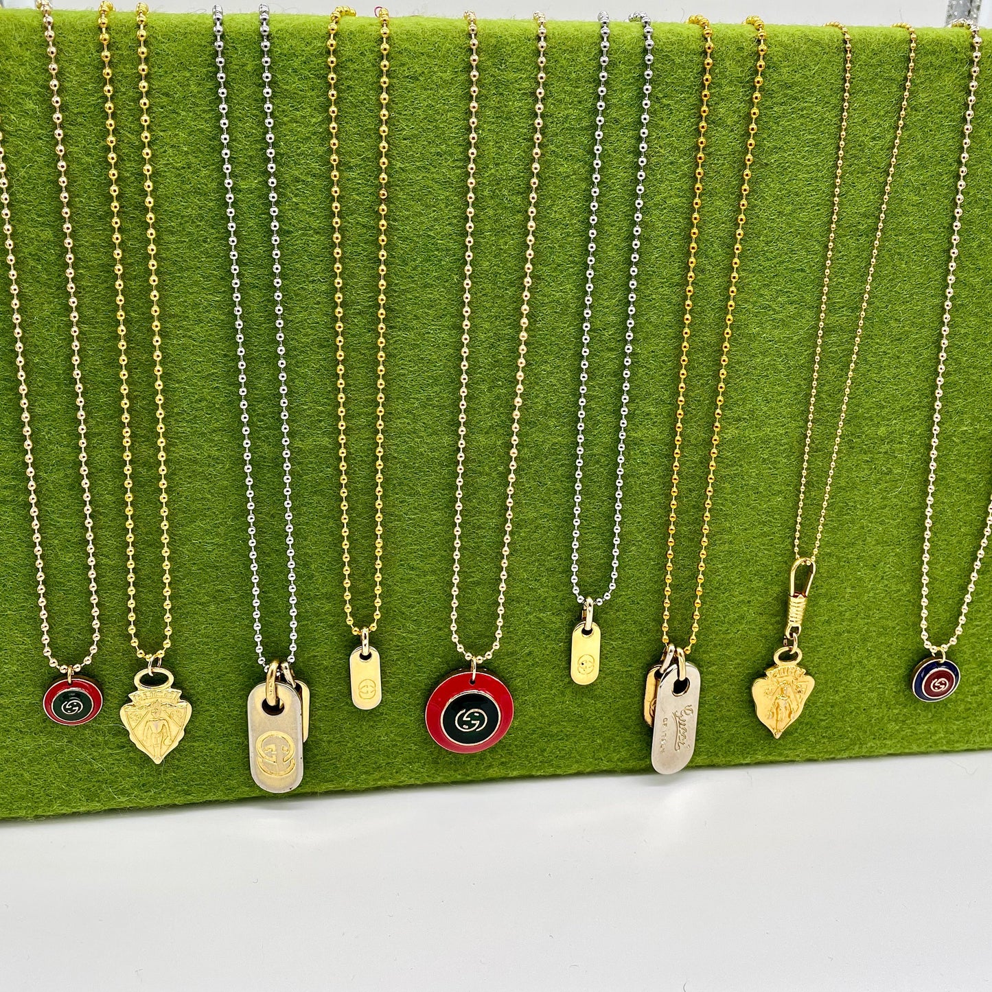 Vintage Gucci Knight Crest on Necklace 2