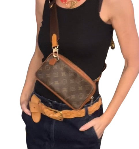 Chic Louis Vuitton Sport Rectangle - Bum Bag/ Fanny Pack/Crossbody Single or Bundle - Customized