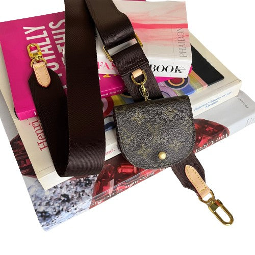 Louis Vuitton Vintage Coin Pouch - Convertible Micro Multi-Pochette Bag Charm waist bag
