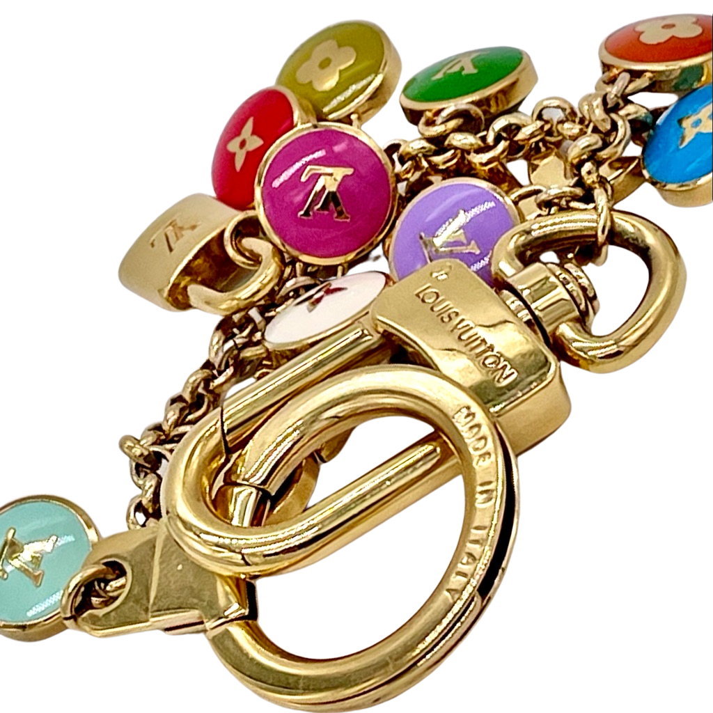 Rare Louis Vuitton Pastilles Charm on Necklace