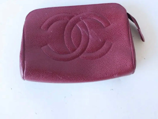 Vintage Raspberry Pink Timeless Chanel Pouch Custom Crossbody/Fanny Pack/Bum Bag