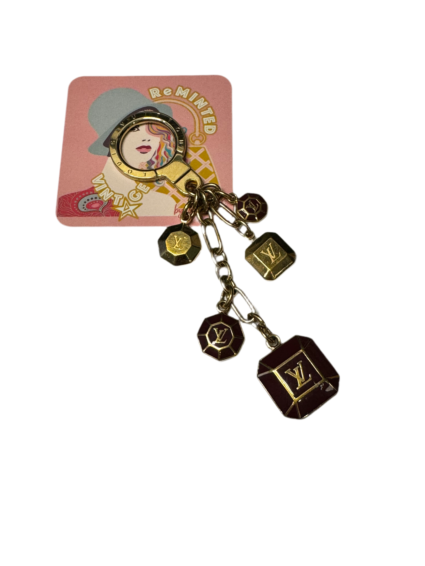 Speakeasy Vintage  Radiant Charm on Chain