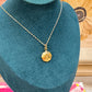 Louis Vuitton square Charm Pendant on Chain
