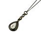 Mixed Metal Louis Vuitton Teardrop Charm on Necklace