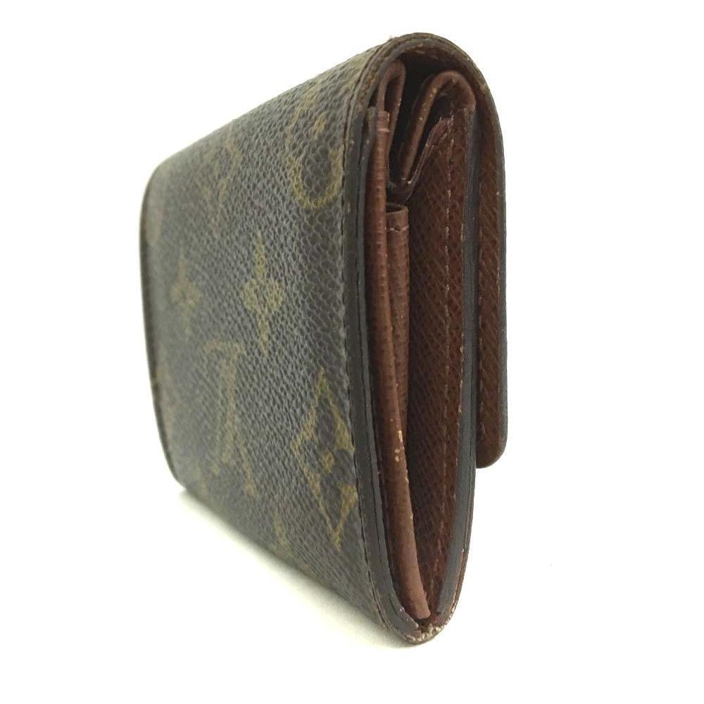 Louis Vuitton Vintage Monogram Porte Monnaie Plat Coin Purse Convertible - Multi-pochette Key Case