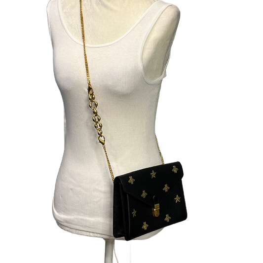 Gucci Bees and Stars Bum Bag Pouch Convertible Custom Crossbody Fanny Pack Clutch