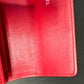 Timeless CC Vintage Chanel Red Caviar Skin Long Wallet Clutch/ WOC