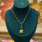 Speakeasy Vintage  Radiant Charm on Chain