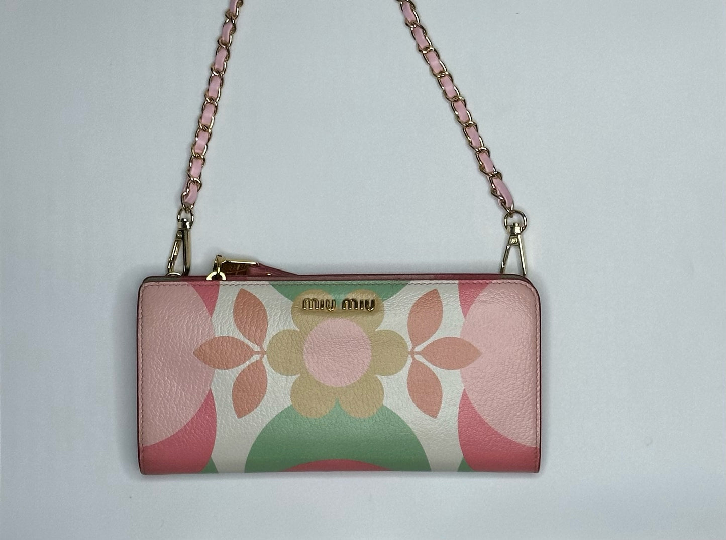 Miu Miu Madras Floral custom Crossbody