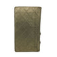 Vintage Cambon Bronze Chanel Bifold Quilted Wallet