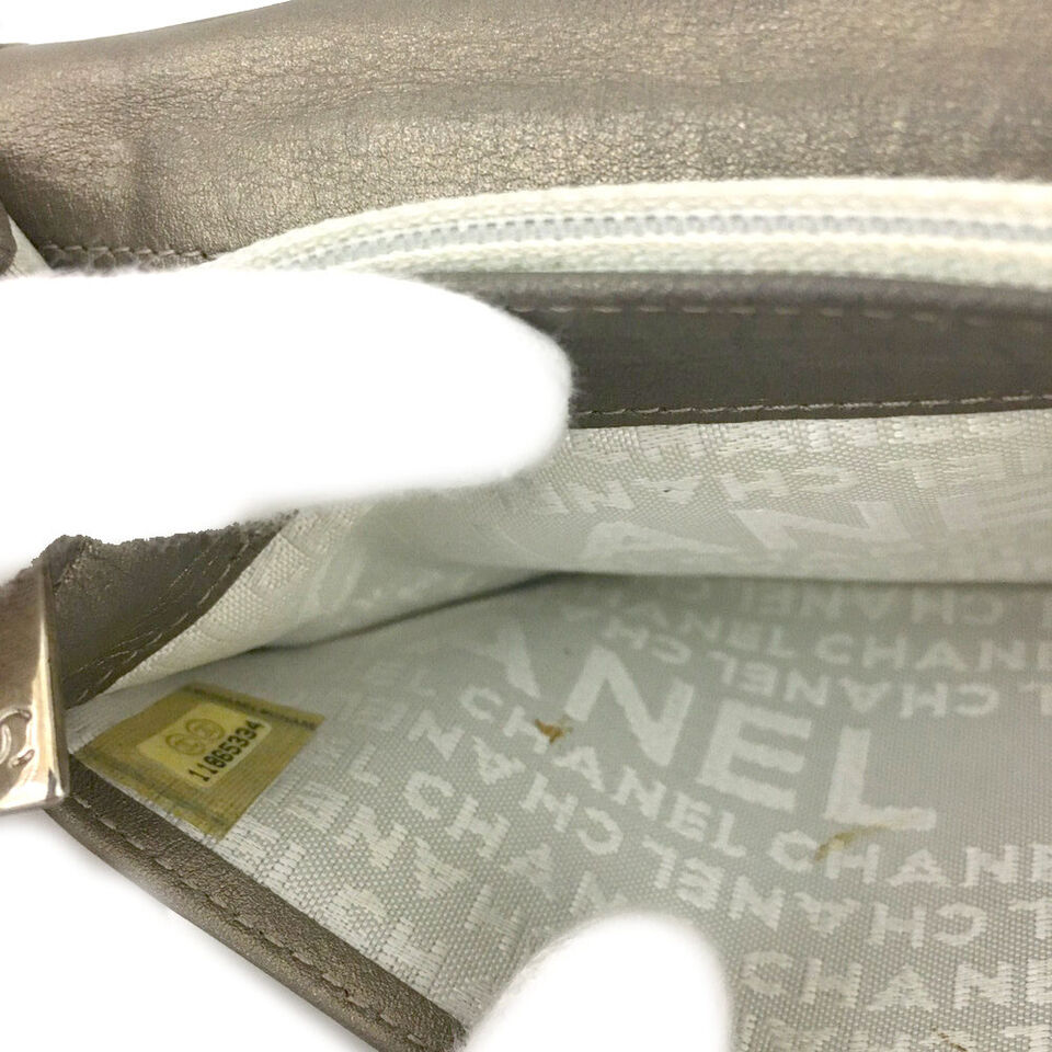 Vintage Cambon Bronze Chanel Bifold Quilted Wallet