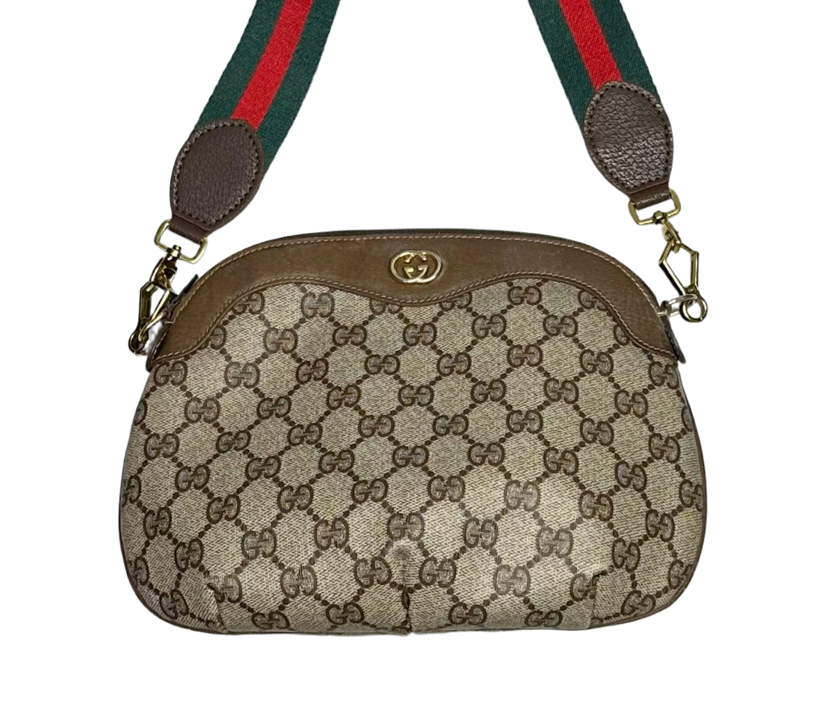 Gorg Gucci Supreme 4 ways - Crossbody / Bum Bag / Shoulder / Clutch + 2 Custom Straps