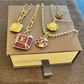 Speakeasy Vintage  Radiant Charm on Chain