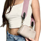 Classic Vintage Taupe Chanel Button Pouch - Custom Crossbody/Fanny Pack/Bum Bag