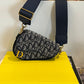 Dior Vintage Trotter Saddle Pouch Custom one-of-a-kind Bum Bag/Crossbody/Fanny Pack 1000A