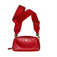 Classic Red Chanel Button Pouch - 8 Ways! Custom Crossbody/Fanny Pack/Bum Bag 2 Straps & Insert