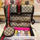 RARE Vintage Gucci micro Pouch with web Convertible Custom Crossbody Bum Bag Fanny Pack Clutch (Copy)