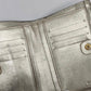 Gorg  FF Fendi metallic baguette trifold wallet