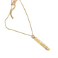 Lola Large Bar Charm - Pendant on Necklace