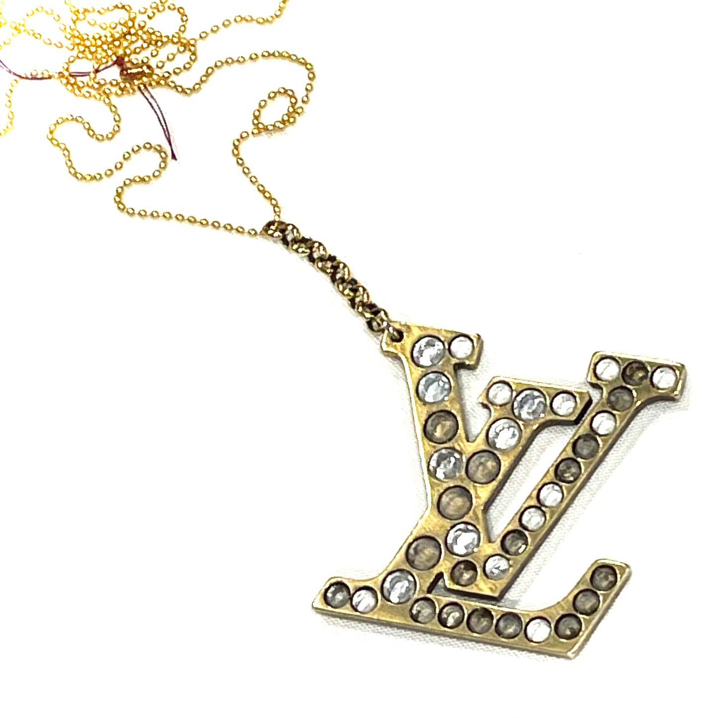 LV studded Necklace