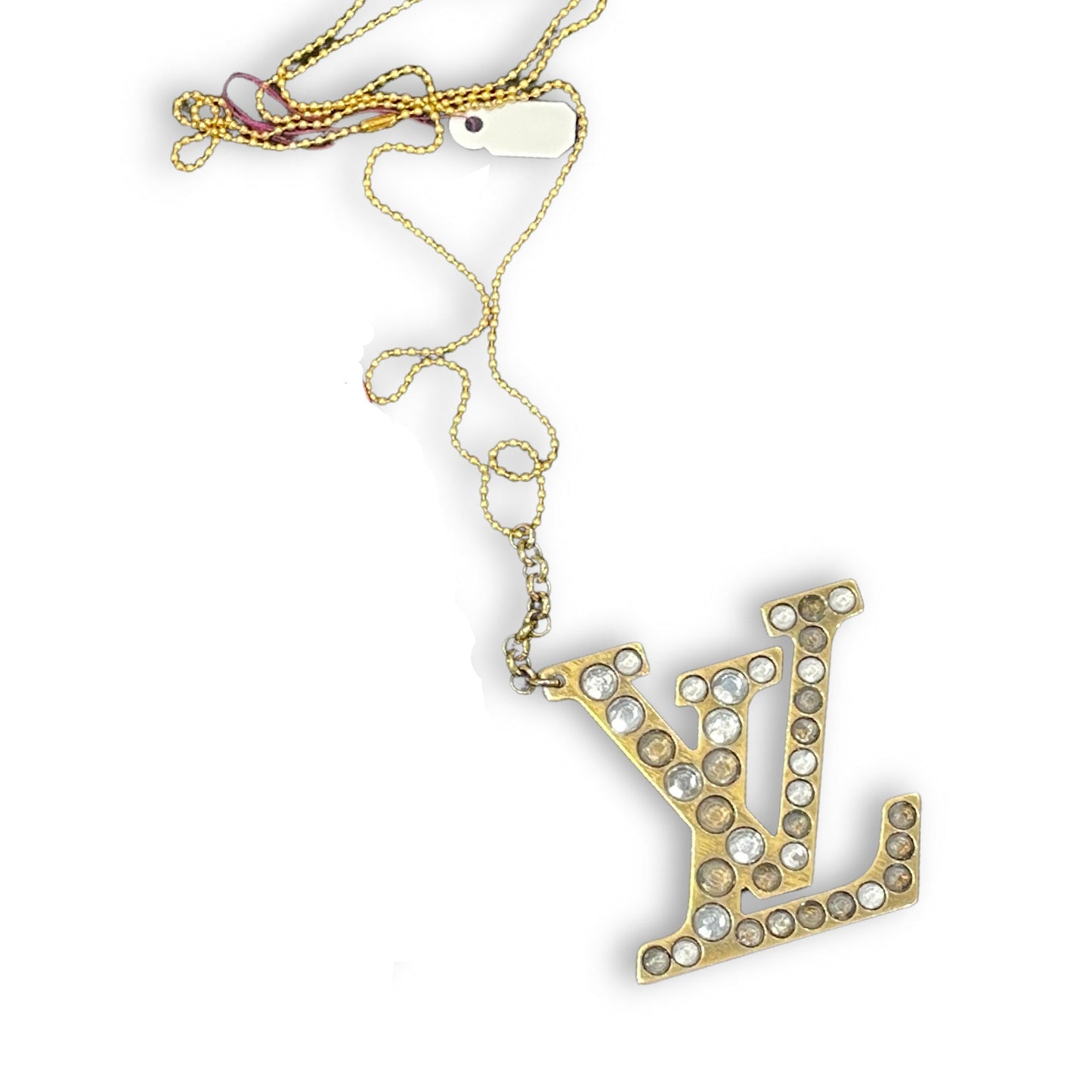 LV studded Necklace