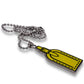 Louis Vuitton Luggage Tag Re-worked Charm Necklace