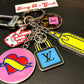 Louis Vuitton Luggage Tag Re-worked Charm Necklace